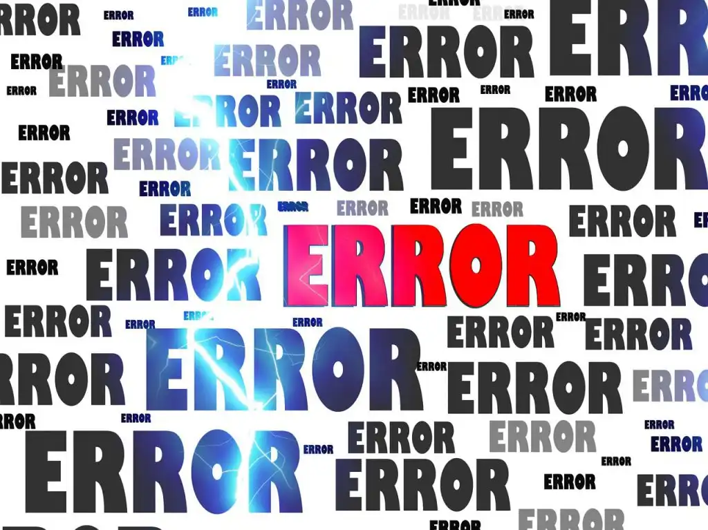 Accounts payable errors